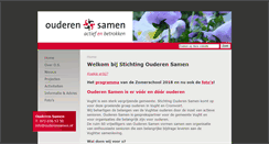 Desktop Screenshot of ouderensamen.nl