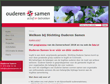 Tablet Screenshot of ouderensamen.nl